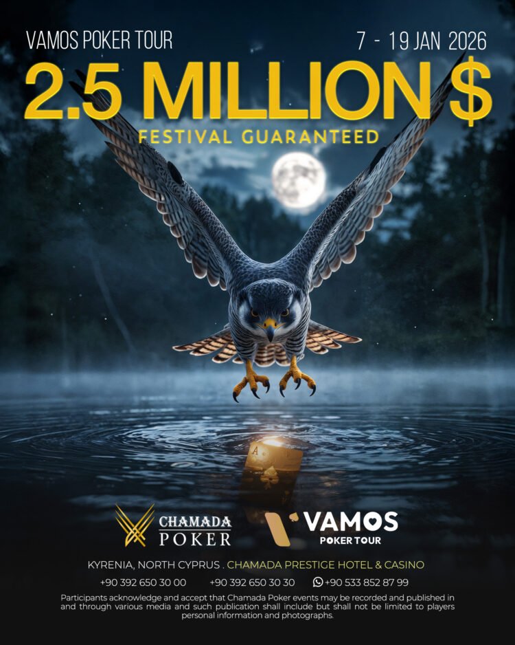 Chamada Prestige Cyprus set to host Vamos Poker Tour’s Grand Final in 2025